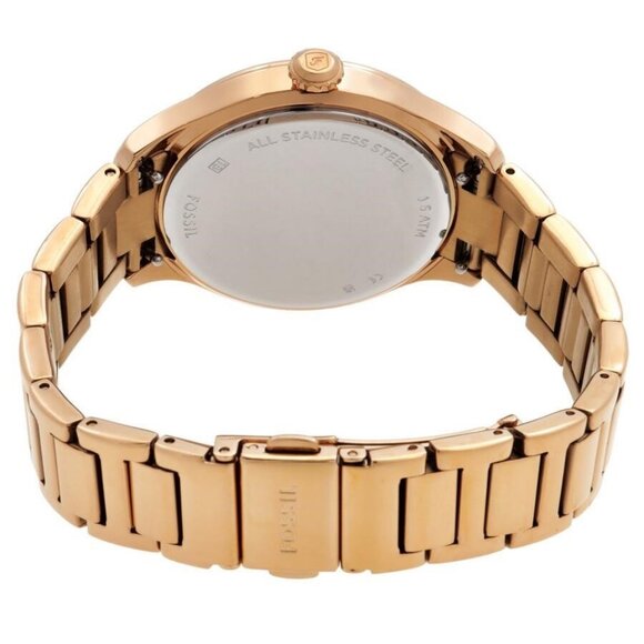 NWT Fossil Fashion Ladies Quartz Steel Authentic Watch - Picture 3 of 3